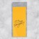 Gift envelope, "Happy Birthday!", Embossing, designer paper, 11 × 22 cm