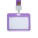 Badge horizontal external size 10 x 7.8 cm, internal size 5.2 x 8.2 cm, tape 42 cm, with a drawing "Ducks"