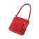Women's bag (B2802-77140) Artificial leather + suede, red, 1x210x19 cm