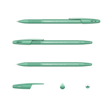 Ballic handle Erichkrause R-301 Powder Stick, node 0.7 mm, blue ink blue, case pastel mix-2