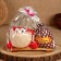 Brown Roman "House - Full Cup", with a bag, 18 x 22 cm, mix