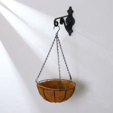 Suspended pots, d = 25 cm, with coconut insert, 