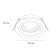 Pointed-built lamp Arte Lamp Tarf A2177PL-1BK, GU10, 35 W, 9.2x9.2x2.5 cm, black