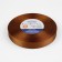 Satin tape, 12 mm × 33 ± 2 m, color dark brown No. 098