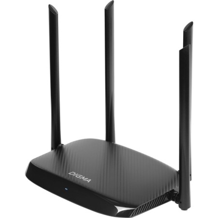 Wireless DIGMA DWR-AC1200 10/100Base-TX Black Wireless (Pack.: 1pc)