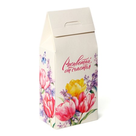 Gift tea "Happy March 8", taste: forest berries, 100 g-4