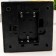 Nightlight 48119/1 "candle" batteries 3haaa black with a golden patina 8x8x18 cm Risalux