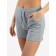 Women's shorts ise, size 44 cm, gray color