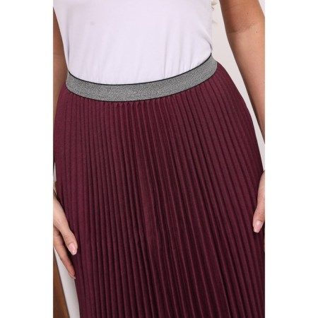 Female suit, size 42, purple color-15