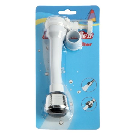 Zein aerator, 2 modes, a white flexible hose on a clamp, universal-11