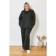 Female suit, size 60, black color