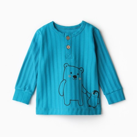 Longsliv children, turquoise color, height 62 cm