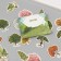 Stickers for creativity "Trees" embossing gold set 48 pcs 9x7x0.8 cm