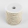 Shpagat for weaving, cotton, d = 4 mm, 50 m, twisted, white color