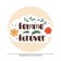 The tablecloth “Femme Forever”, round, oxford, elastic band, size 120x120 cm, diameter 75-100 cm