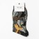 Women's glass socks Minaku "Garden", river 36-39 (23-25 ​​cm)