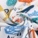 Flanel diaper, size 75x120 cm, 170 g/m, cotton 100%