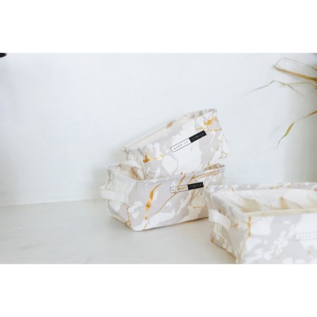 Basket for trifles of the share "marble", 23 × 16 × 12 cm, gray color-5
