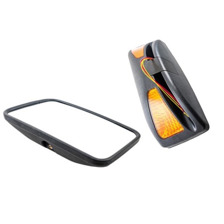 Side Mirror ZL 068 "Mercedes", with a turn signal, 425x200 mm