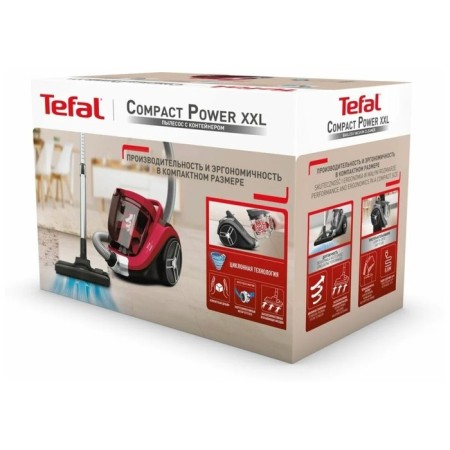 Vacuum cleaner Tefal TW4853EA, 550 W, 2.5 l, black/red-9