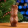 New Year. Chocolate figure "Hare" in Floo-pack, 35 g