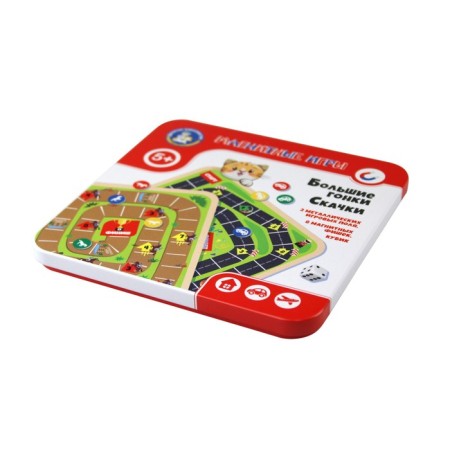 Highway magnetic game "Big races. Croups "-7