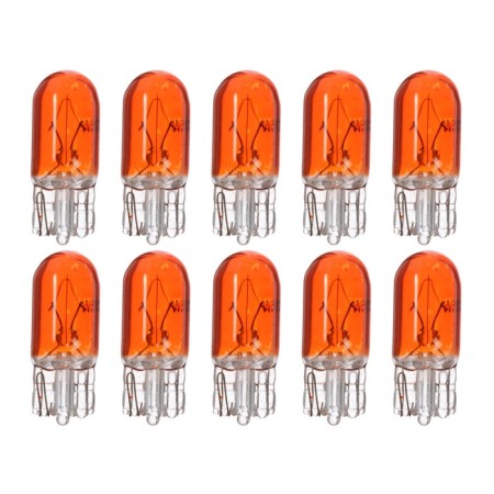 Hague lamp Cartage Orange T10 W5W, 5 W, 12 V, set 10 pcs