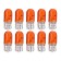 Hague lamp Cartage Orange T10 W5W, 5 W, 12 V, set 10 pcs