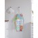 Apron kitchen with a photo print "Painted Easter eggs", adjustable, size OS