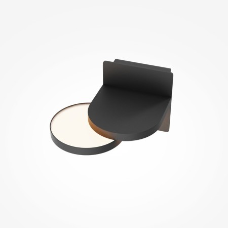 Bra Maytoni Mod354WL-L12B3K, LED, 12 W, 182x180x120 mm, 500 lm, 3000k, black-2