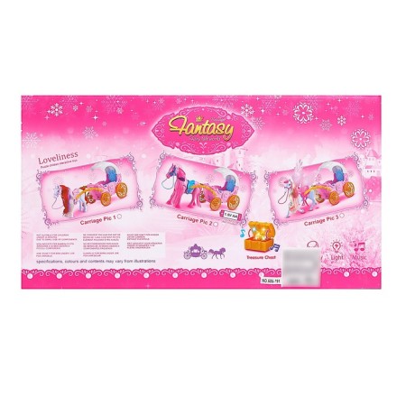 Carriage for dolls, with a doll, light, sound-8