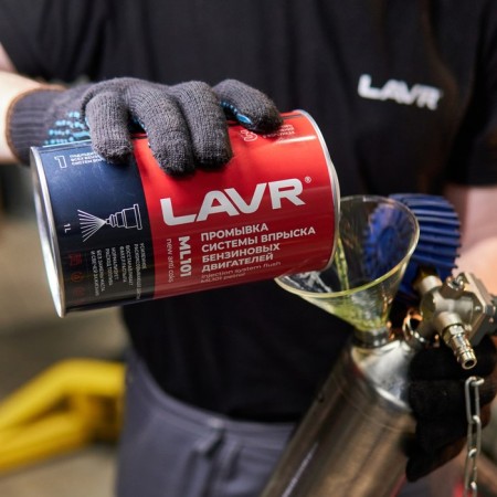 Washing the injection systems of gasoline engines LAVR ML101 with a split action, 1 liter-2