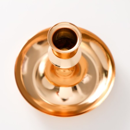 Summary metal per 1 candle d = 2 cm "Kalland" gold 10x10x9 cm-2