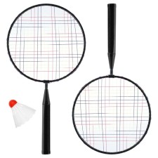 Set for playing Badminton Onlytop: 2 rackets, Volan, Mix colors