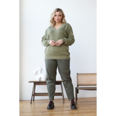 Female pulver, size 62, olive color-10