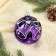 New Year's ball "Bubenets" 7.5 cm mix