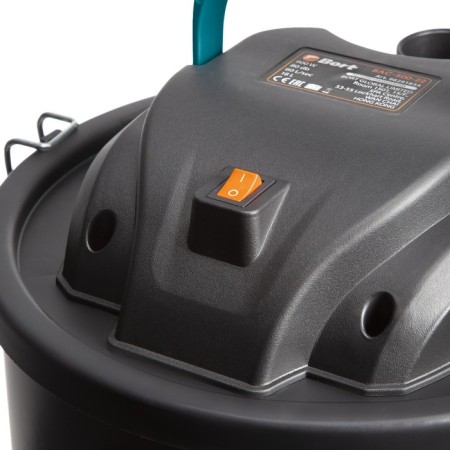 Construction vacuum cleaner BORT BAC-500-22, 900 W, 60 l/sec, 22 l, hose 1 m-1