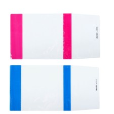 PVC cover 225 x 455 mm, 100 μm, for a diary in TV. binding and textbooks, color valve, universal, mix