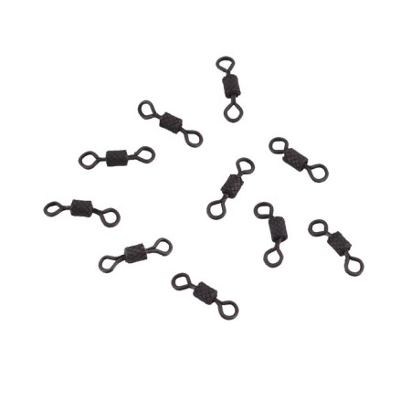 Namazu Pro Rolling Ribbed Swivel, Brass, Carbon, Test-6 kg, packaging 10 pcs.-2