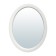 QWERTY mirrors “Naples”, wall -mounted, 3 pcs, d = 26 cm, white color