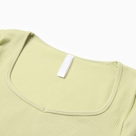 TOP with a long sleeve Minaku: Sportly; Color Green Rr. M-5