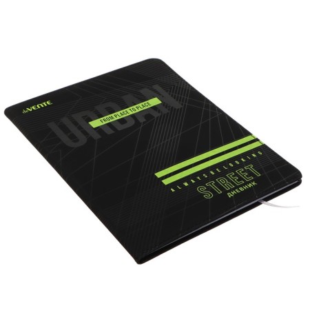 Universal diary for Urban 1-11 grade, integral cover, artificial leather, silkography, liesse, 80 g/m2-1