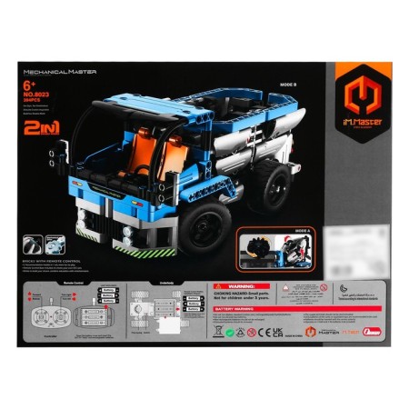 Radio -controlled designer "Special Technics", 2 assembly options, 394 parts-3