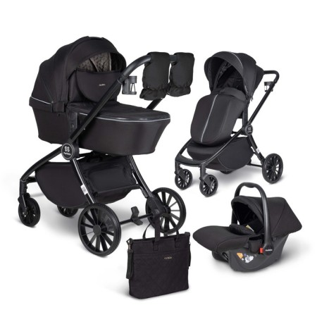 Stroller 3 in 1 Farfello Baby Shell BBS-001, Black Color-8