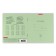 A notebook of 18 sheets in the Erichkrause “Classic” cage, covered cardboard, OFSET block, green