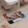 Bathroom mat Ethel "Boticelli", 50x40 cm, velor