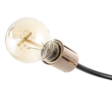 Ripley chandelier 6he27 40W black and gold 55x55x40 cm-6