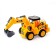 Excavator "Stroystaya", works on batteries, light and sound effects