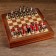 Chess souvenir "Civil Wars", h king-8 cm, h Parashka-6 cm, 36 x 36 cm