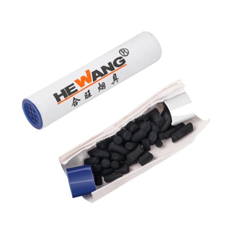 A set of filters for a smoking tube, 10 pcs, d = 9 mm, 3.6 x 0.8 cm-2
